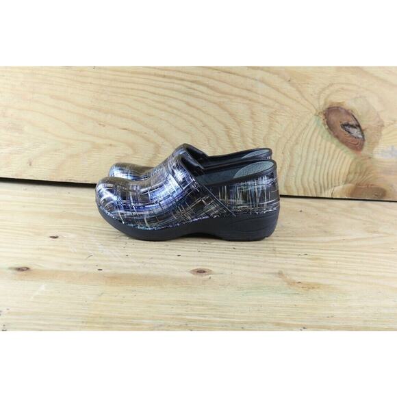 Dansko Clogs 37 Womens 6.5 Professional XP2 Blue Multi Shoes Mules Comfort - Picture 1 of 7